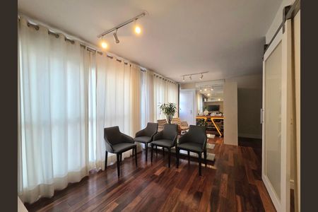 Sala de apartamento à venda com 3 quartos, 110m² em Indianópolis, São Paulo