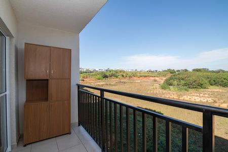 Varanda de apartamento para alugar com 2 quartos, 50m² em Jardim de Mônaco, Hortolândia