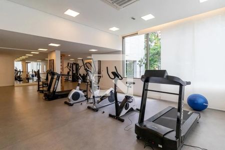 Área comum - Academia de kitnet/studio para alugar com 1 quarto, 43m² em Jardim Paulista, São Paulo