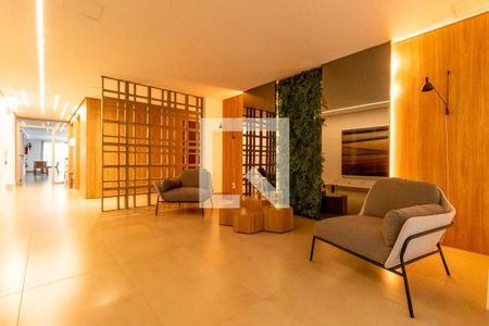 Studio para alugar com 43m², 1 quarto e 1 vaga Studio para alugar com 43m², 1 quarto e 1 vagaÁrea comum - Hall Social