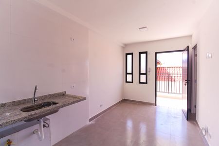 Sala/Cozinha de apartamento para alugar com 2 quartos, 40m² em Vila Canero, São Paulo