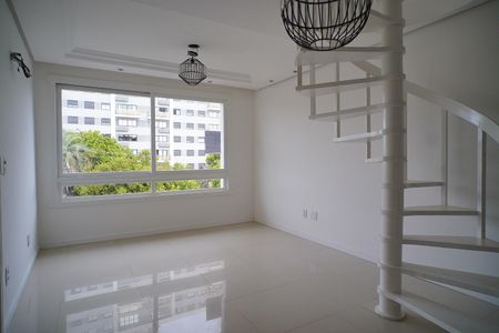Sala de apartamento à venda com 2 quartos, 98m² em Jardim do Salso, Porto Alegre