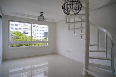 Sala de apartamento à venda com 2 quartos, 98m² em Jardim do Salso, Porto Alegre