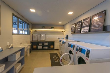 Apartamento para alugar com 66m², 2 quartos e 1 vaga Apartamento para alugar com 66m², 2 quartos e 1 vagaLavanderia