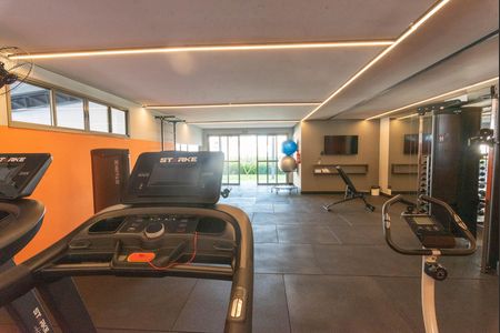 Apartamento para alugar com 66m², 2 quartos e 1 vaga Apartamento para alugar com 66m², 2 quartos e 1 vagaÁrea comum - Academia