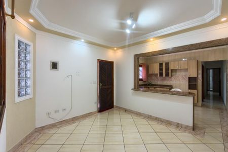 sala de casa para alugar com 2 quartos, 120m² em Maracanã, Praia Grande