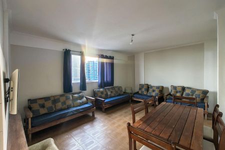 Sala de apartamento para alugar com 3 quartos, 108m² em Boqueirão, Praia Grande