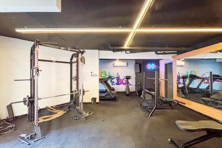 Studio para alugar com 35m², 1 quarto e 1 vaga Studio para alugar com 35m², 1 quarto e 1 vagaacademia