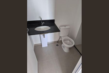 Banheiro de kitnet/studio à venda com 1 quarto, 29m² em Vila Clementino, São Paulo