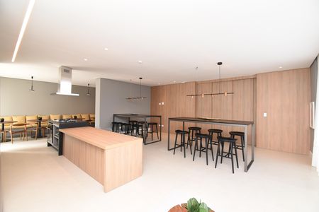 Apartamento para alugar com 46m², 2 quartos e 1 vagaÁrea comum - Salão de festas