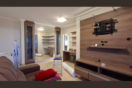 Sala de apartamento à venda com 1 quarto, 79m² em Cambuí, Campinas