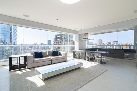 Sala de apartamento para alugar com 3 quartos, 106m² em Itaim Bibi, São Paulo