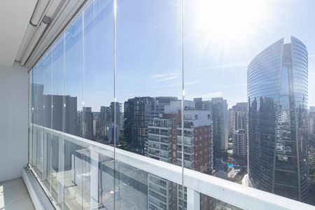 Varanda de apartamento para alugar com 3 quartos, 106m² em Itaim Bibi, São Paulo