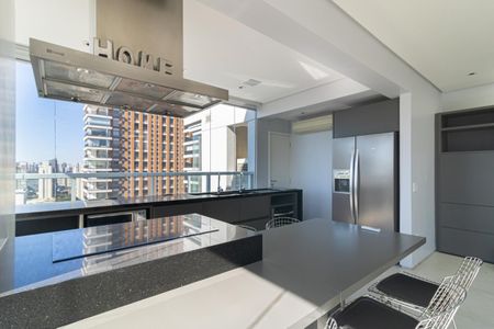 Cozinha de apartamento para alugar com 3 quartos, 106m² em Itaim Bibi, São Paulo