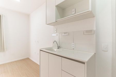 Cozinha de kitnet/studio à venda com 1 quarto, 21m² em República, São Paulo