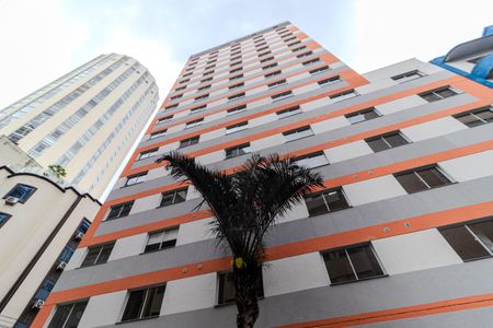 Fachada de kitnet/studio à venda com 1 quarto, 21m² em República, São Paulo