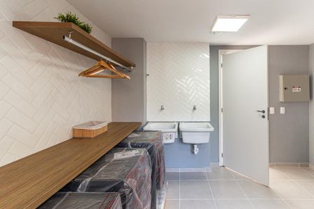 Área comum de kitnet/studio à venda com 1 quarto, 21m² em República, São Paulo