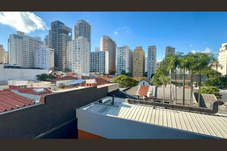 Vista da Sala de apartamento para alugar com 2 quartos, 80m² em Cerqueira César, São Paulo