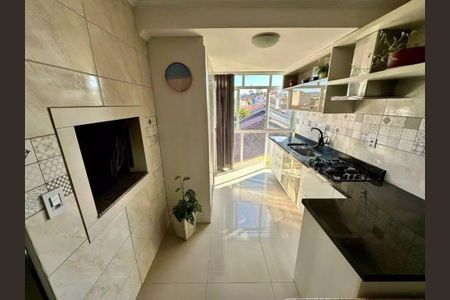 Cozinha de apartamento para alugar com 3 quartos, 84m² em Morada do Vale II, Gravataí