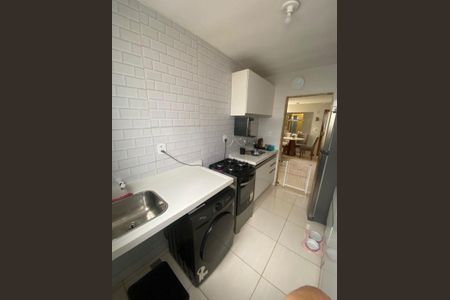 Cozinha de apartamento à venda com 2 quartos, 50m² em Santíssimo, Rio de Janeiro
