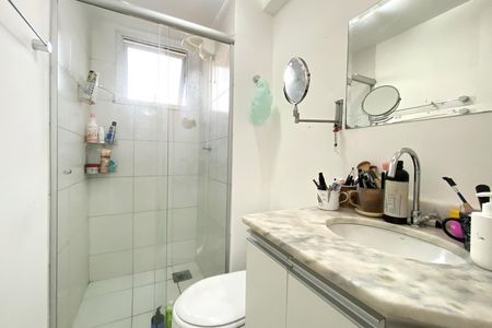 Banheiro da Suíte de apartamento à venda com 2 quartos, 64m² em Aeroporto, Belo Horizonte