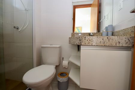 Studio para alugar com 22m², 1 quarto e 2 vagas Studio para alugar com 22m², 1 quarto e 2 vagasBanheiro