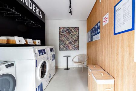 Apartamento para alugar com 25m², 1 quarto e sem vaga Apartamento para alugar com 25m², 1 quarto e sem vagaLavanderia