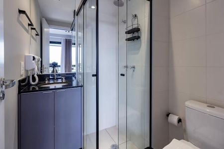 Apartamento para alugar com 25m², 1 quarto e sem vaga Apartamento para alugar com 25m², 1 quarto e sem vagaBanheiro