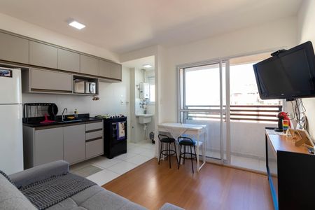 Sala de apartamento para alugar com 1 quarto, 32m² em Vila Pauliceia, São Paulo