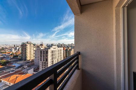 Varanda da Sala de apartamento para alugar com 1 quarto, 32m² em Vila Pauliceia, São Paulo