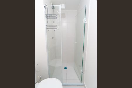 Apartamento para alugar com 27m², 1 quarto e sem vaga Apartamento para alugar com 27m², 1 quarto e sem vagaBanheiro da Suíte