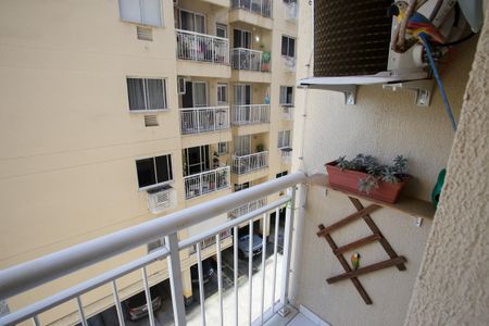 Varanda da Sala de apartamento para alugar com 2 quartos, 57m² em Freguesia (jacarepaguá), Rio de Janeiro