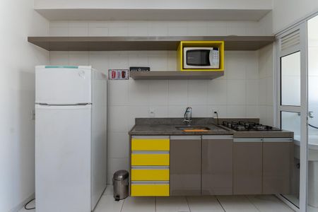 Apartamento à venda com 33m², 1 quarto e sem vaga Apartamento à venda com 33m², 1 quarto e sem vagaCozinha Americana