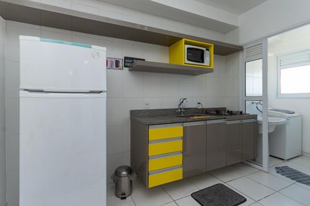 Apartamento à venda com 33m², 1 quarto e sem vaga Apartamento à venda com 33m², 1 quarto e sem vagaCozinha Americana
