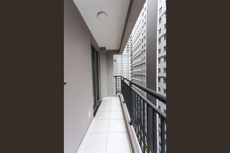 sala  varanda de apartamento para alugar com 2 quartos, 40m² em Vila Andrade, São Paulo