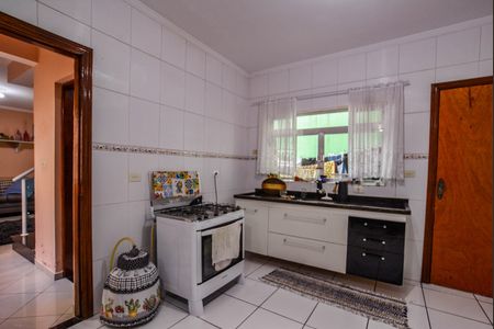 Cozinha de casa à venda com 3 quartos, 170m² em Vila Humaita, Santo André