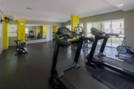 Área comum - Academia de apartamento à venda com 2 quartos, 55m² em Alves Dias, São Bernardo do Campo