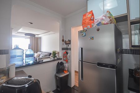 Cozinha de apartamento à venda com 2 quartos, 55m² em Alves Dias, São Bernardo do Campo