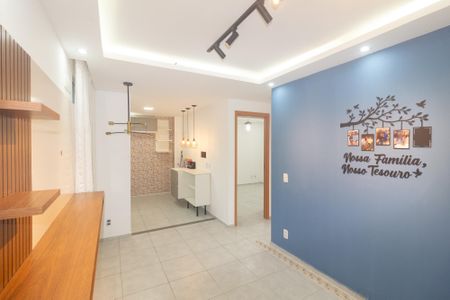 Sala de apartamento à venda com 2 quartos, 40m² em Campo Grande, Rio de Janeiro