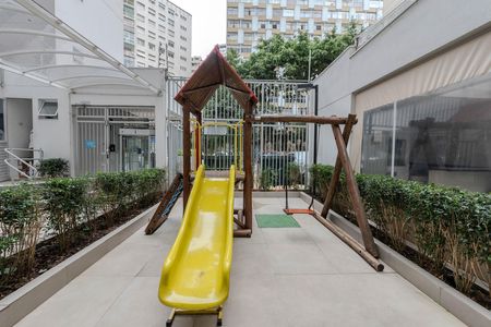 Área comum - Playground de apartamento para alugar com 2 quartos, 36m² em Consolação, São Paulo