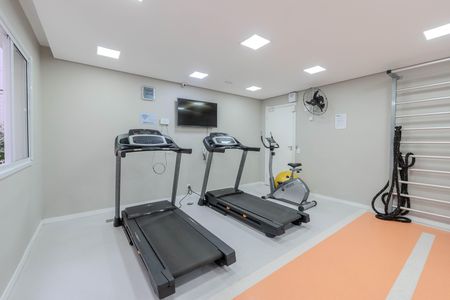 Área comum - Academia de apartamento para alugar com 2 quartos, 36m² em Consolação, São Paulo