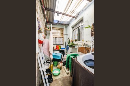 Área de Serviço de casa à venda com 2 quartos, 90m² em Vila Humaita, Santo André