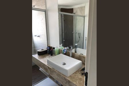 Banheiro da suíte master de apartamento à venda com 3 quartos, 168m² em Vila Almeida, Guarulhos
