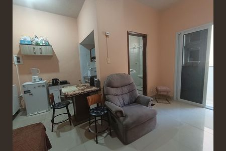 Sala - Dormitório de kitnet/studio à venda com 1 quarto, 30m² em Centro Histórico de São Paulo, São Paulo