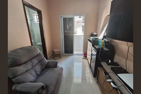 Sala - Dormitório de kitnet/studio à venda com 1 quarto, 30m² em Centro Histórico de São Paulo, São Paulo