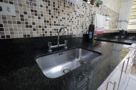 Cozinha de casa à venda com 3 quartos, 196m² em Vila Linda, Santo André