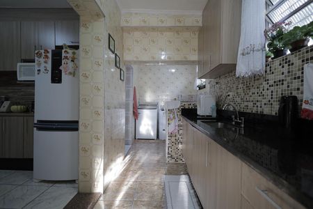 Cozinha de casa à venda com 3 quartos, 196m² em Vila Linda, Santo André