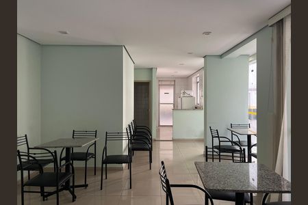 Área comum - Salão de festas de apartamento para alugar com 1 quarto, 44m² em Perdizes, São Paulo