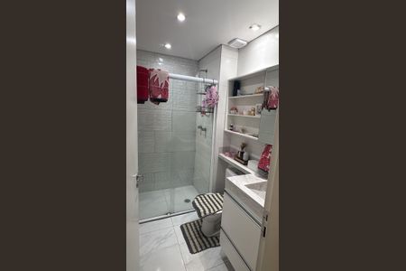 Banheiro de apartamento à venda com 2 quartos, 49m² em Jardim Bela Vista, Guarulhos