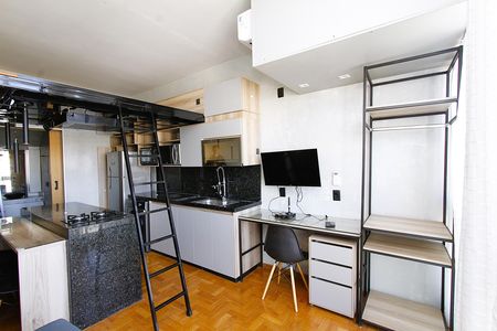 Studio para alugar com 30m², 1 quarto e sem vagaKitnet